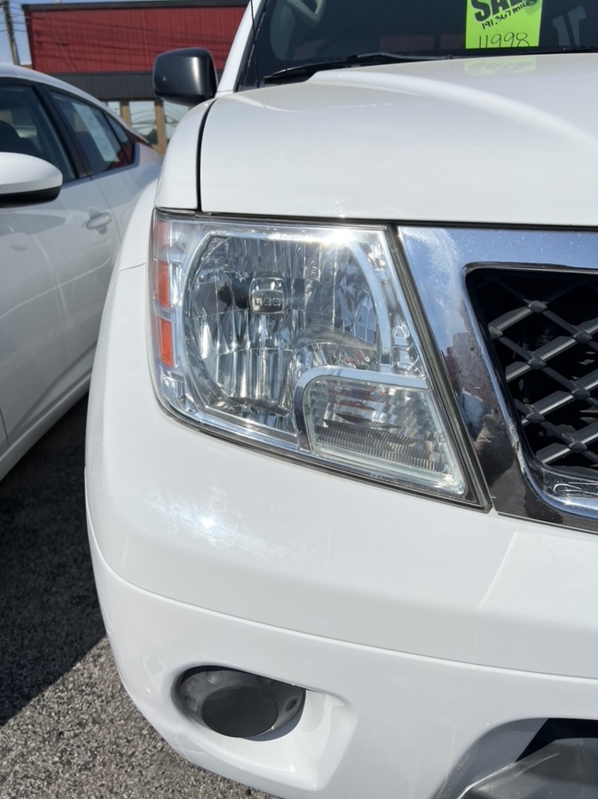 Nissan Frontier headlight after restoration